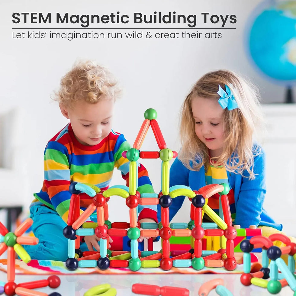 Magnetic Bar Constructor Building Blocks