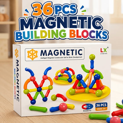 Magnetic Bar Constructor Building Blocks