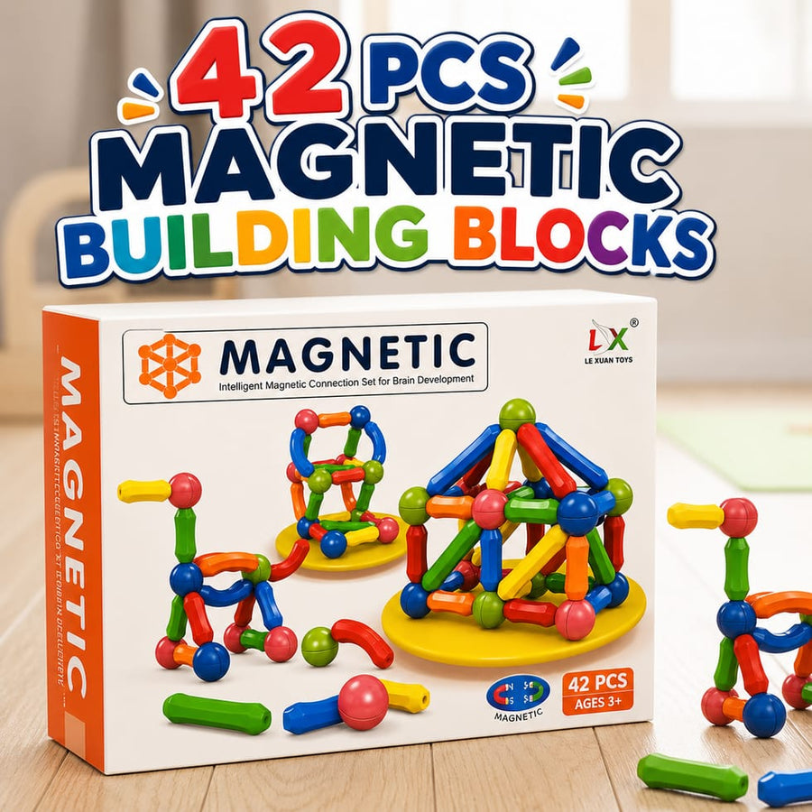 Magnetic Bar Constructor Building Blocks
