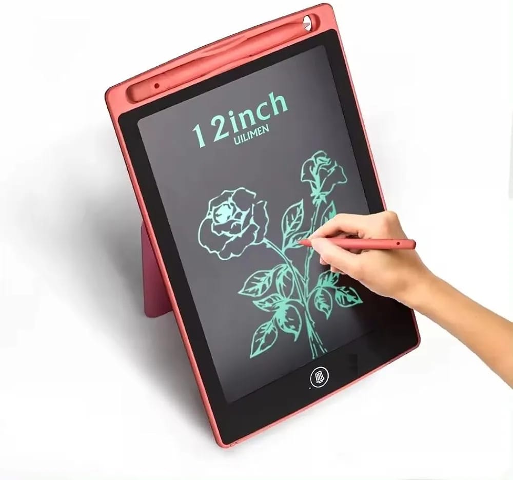 LCD Writing Tablet 12 Inch, Electronic Writing Drawing Colorful Screen