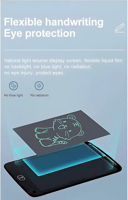 LCD Writing Tablet 12 Inch, Electronic Writing Drawing Colorful Screen