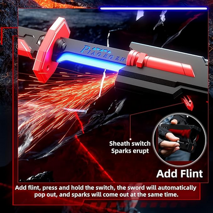 Sparkblade Led Sword WIth Smoke & Spark Effect | Katana Sword With Led Lights