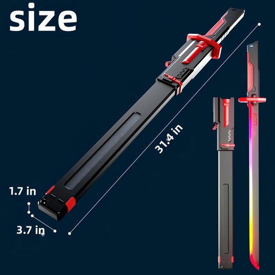 Sparkblade Led Sword WIth Smoke & Spark Effect | Katana Sword With Led Lights