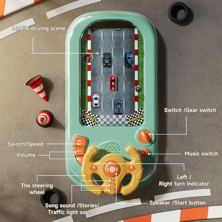 Baby Racing Car Toy – Push & Go Race Car for Toddlers