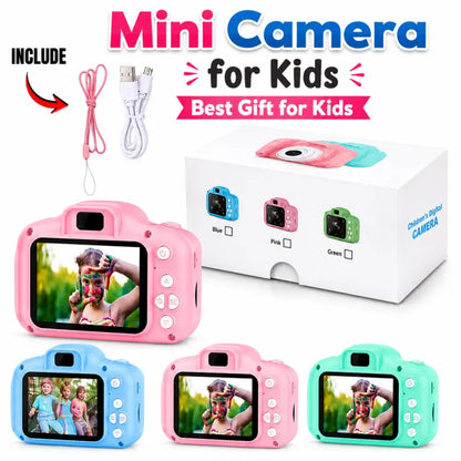 Mini Rechargeable Kids Camera – 1080P HD Photography Toy for Kids