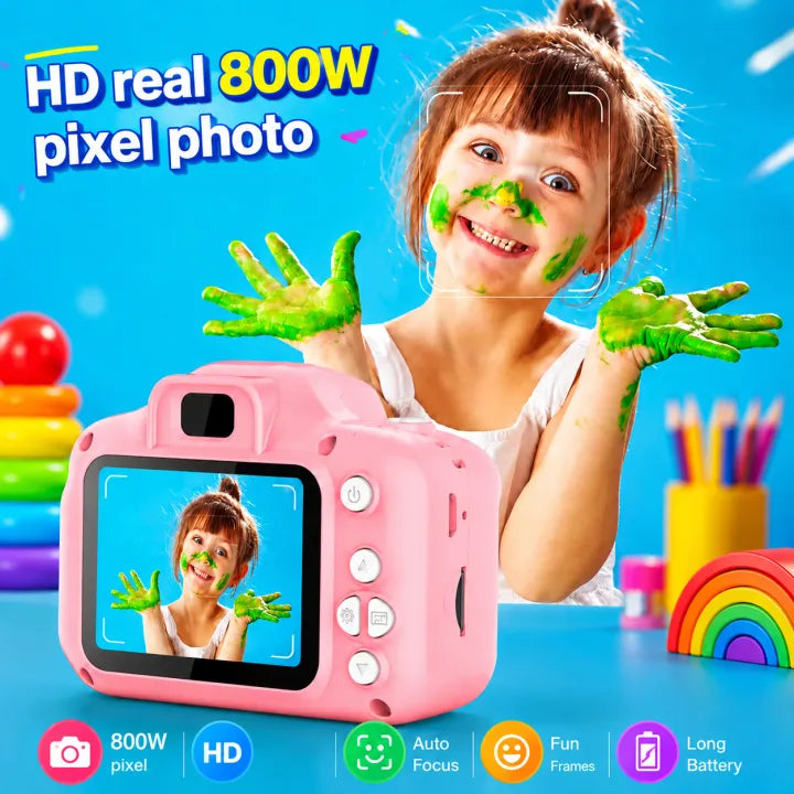 Mini Rechargeable Kids Camera – 1080P HD Photography Toy for Kids