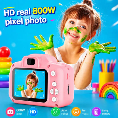 Mini Rechargeable Kids Camera – 1080P HD Photography Toy for Kids